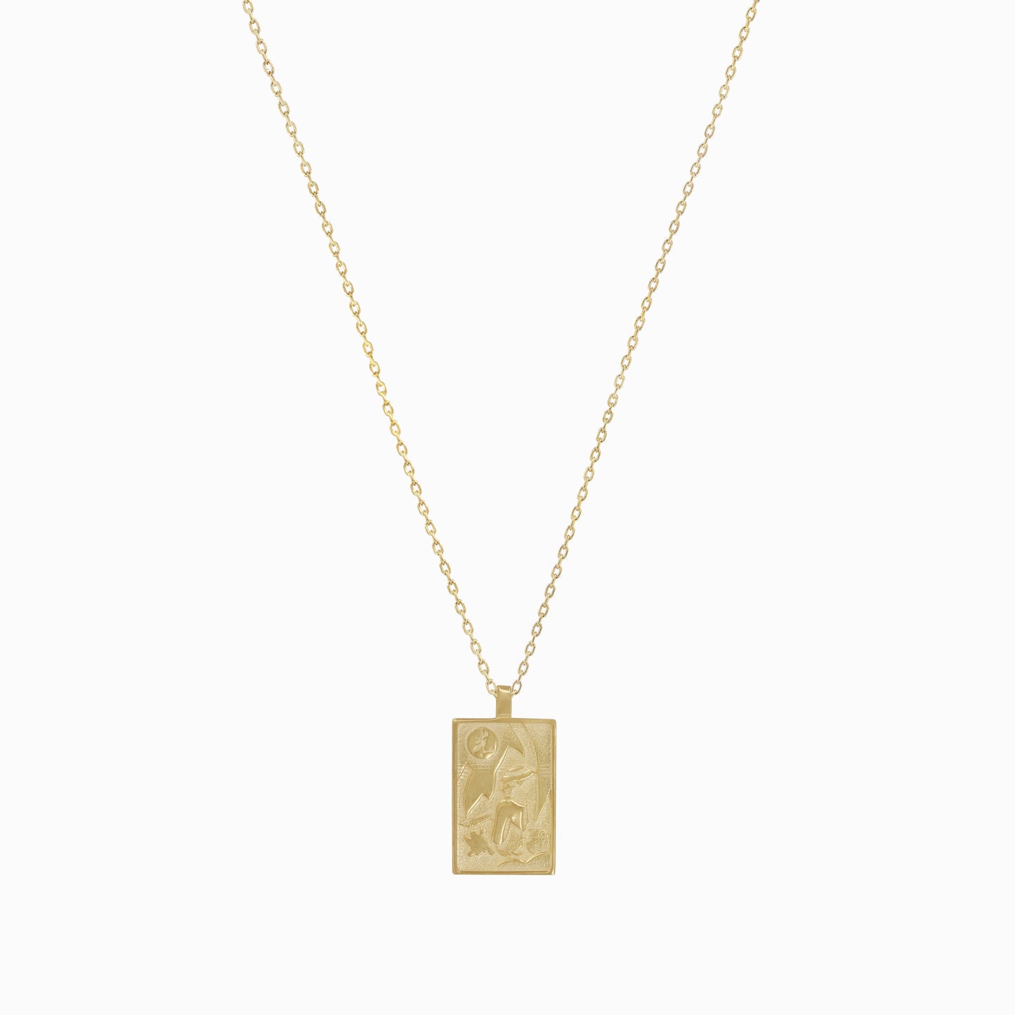 Korean Go-Stop Card Game Ogwang December Pendant 14KSolid Gold 오광 비