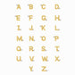 J Initial One Lab Diamond Stud Earrings 14K Gold