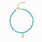Korean Custom Name Turquoise Bracelet  14K Solid Gold – Personalized BY L’AIMÉ NEW YORK