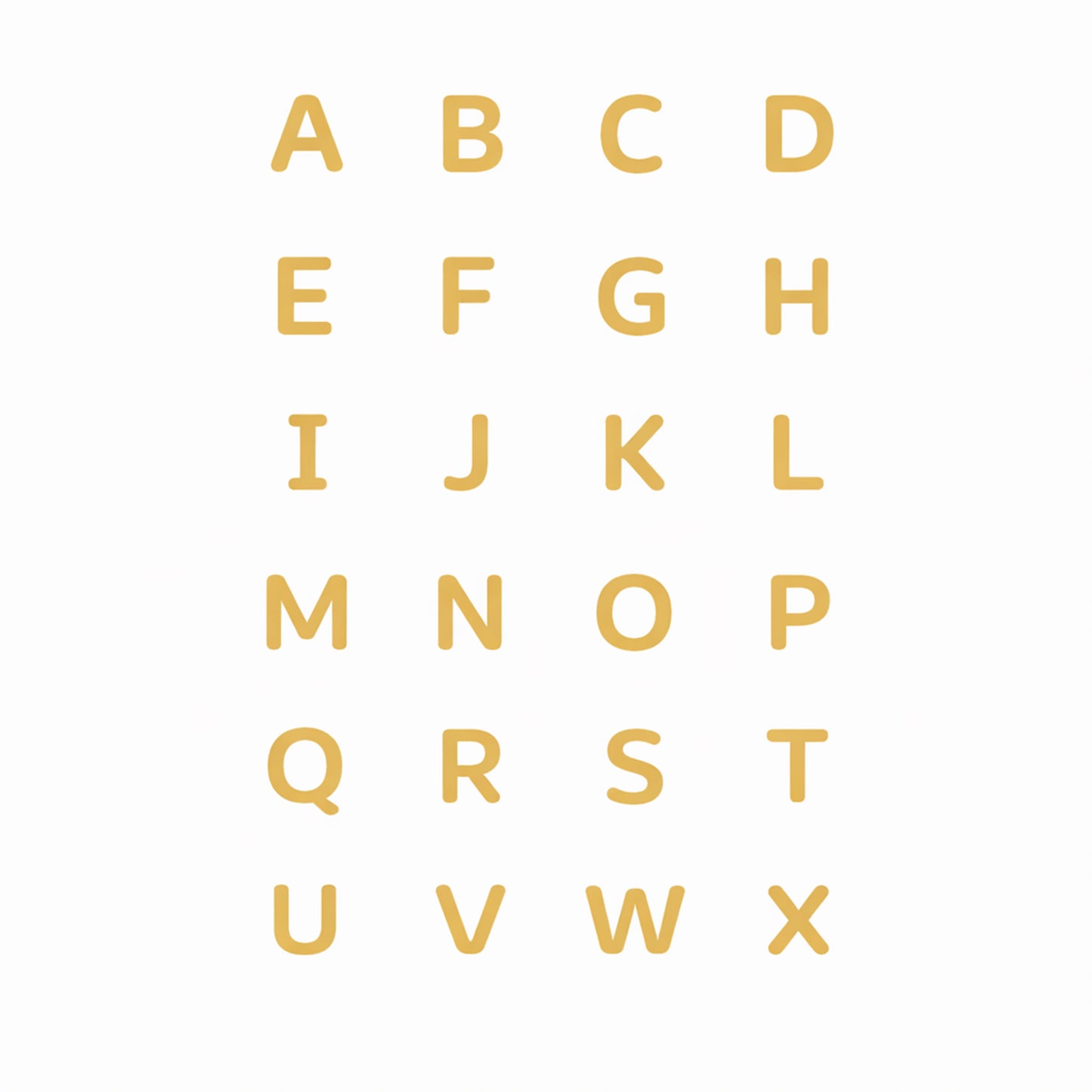 Heart Initial Letter Charm Cord Bracelet 14K Solid Gold Baby Gift Kids Gift