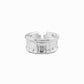 BY L’AIMÉ NEW YORK Bone Ring Spine Statement Ring Classic
