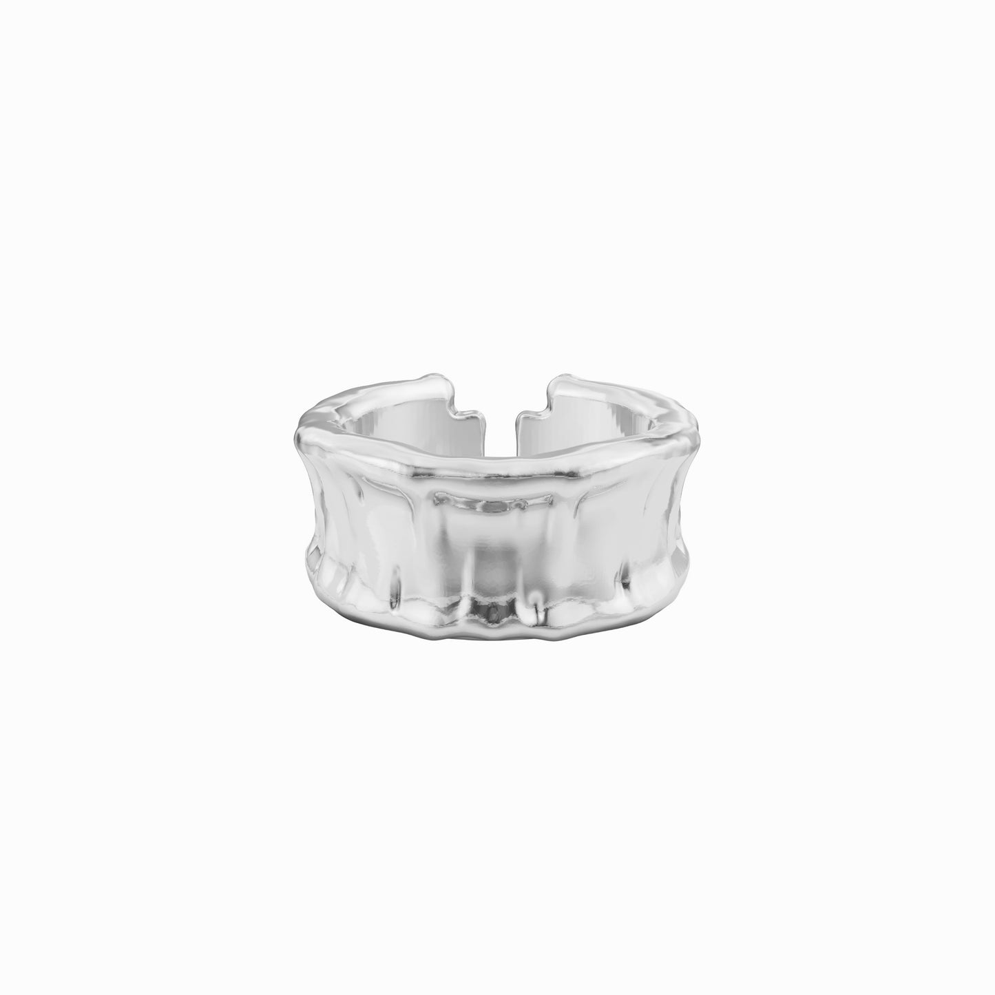 BY L’AIMÉ NEW YORK Bone Ring Spine Statement Ring Classic