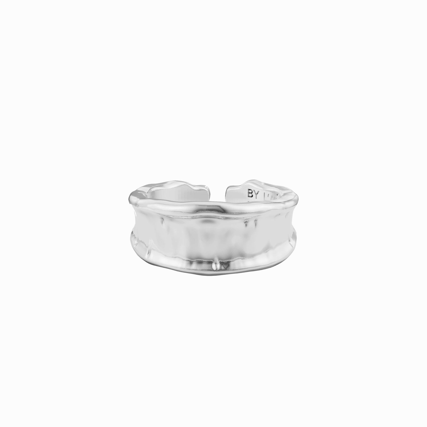 Bone Spine Statement Ring Slim