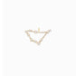 Capricorn Zodiac Constellation Pavé Lab Diamond Pendant 14K Solid Gold