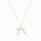 Libra Zodiac Constellation Pavé Natural Diamond Pendant 14k Solid Gold Fine Jewelry | BY L’AIMÉ NEW YORK