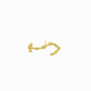 Scorpio Zodiac Constellation Pendant 14K Solid Gold Citrine Birthstone