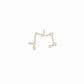 Sagittarius Zodiac Constellation Pavé Lab Diamond Pendant 14K Solid Gold
