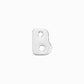 Soft Puffy Bubble Initial Letter Necklace Sterling Silver | BY L’AIMÉ NEW YORK Fine Jewelry NYC