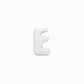 Soft Puffy Bubble Initial Letter Necklace Sterling Silver | BY L’AIMÉ NEW YORK Fine Jewelry NYC