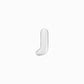Soft Puffy Bubble Initial Letter Necklace Sterling Silver | BY L’AIMÉ NEW YORK Fine Jewelry NYC