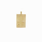 Korean Go-Stop Card Game Ogwang August Moon Pendant 14K Solid Gold 오광 공산