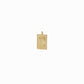 Korean Go-Stop Card Game Ogwang November Pendant 14K Gold 오광 오동