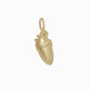 Simjang Heart Pendant 14K Solid Gold 심장