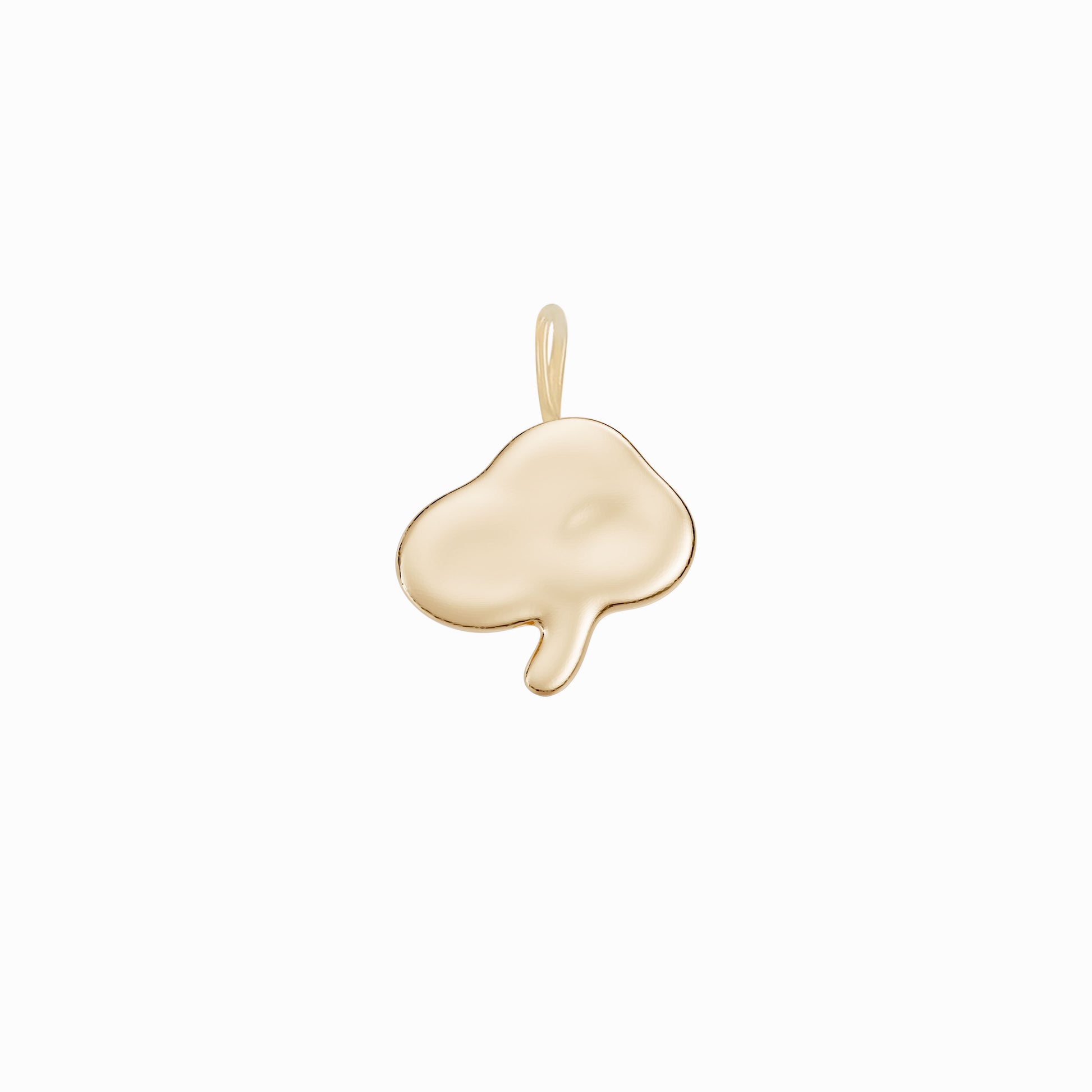 Immortal Bloom Mystic Herb Charm Necklace 14K Solid Gold | Ten Symbols of Longevity 십장생 불로초 | BY L’AIMÉ NEW YORK 