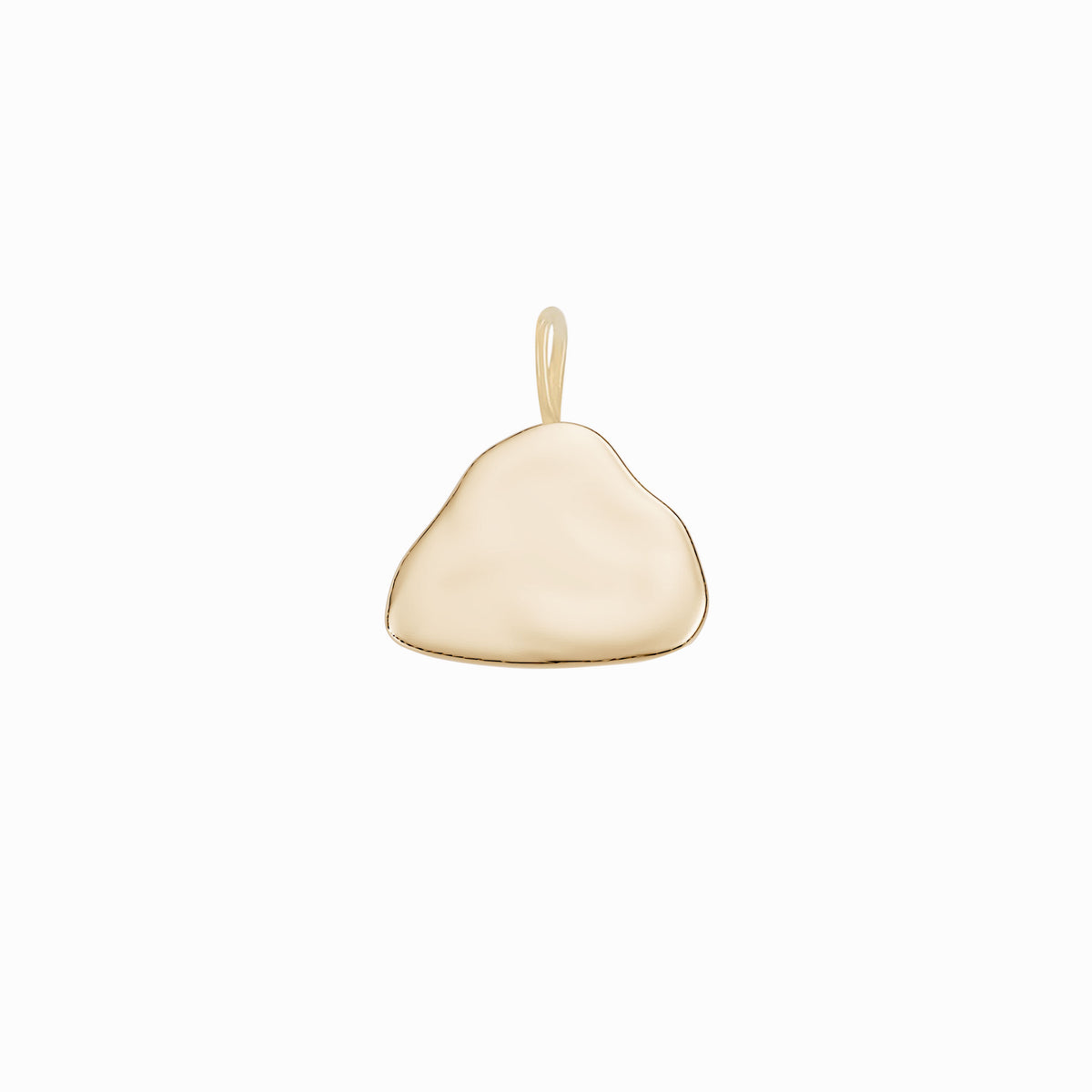 Dol Rock Charm Necklace 14K Solid Gold | The Eternal Ten 십장생 바위 | Ten Symbols of Longevity | BY L’AIMÉ NEW YORK 