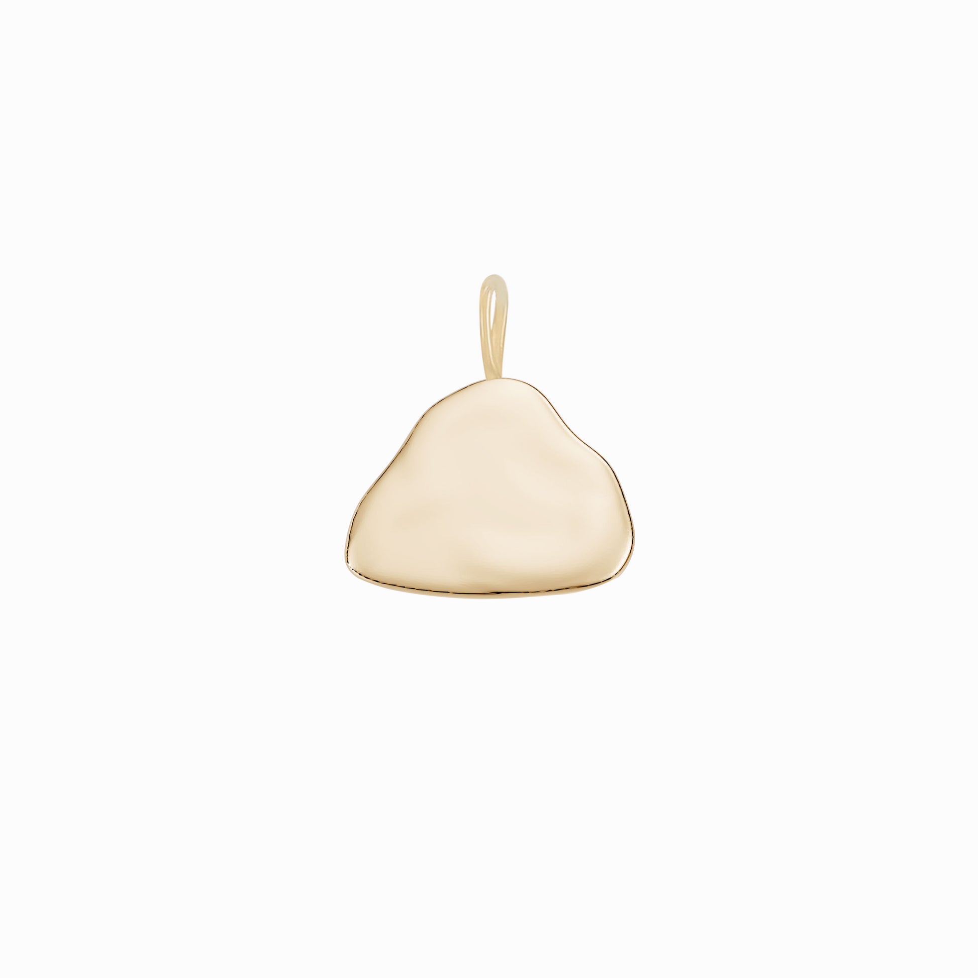 Dol Rock Charm Necklace 14K Solid Gold | The Eternal Ten 십장생 바위 | Ten Symbols of Longevity | BY L’AIMÉ NEW YORK 