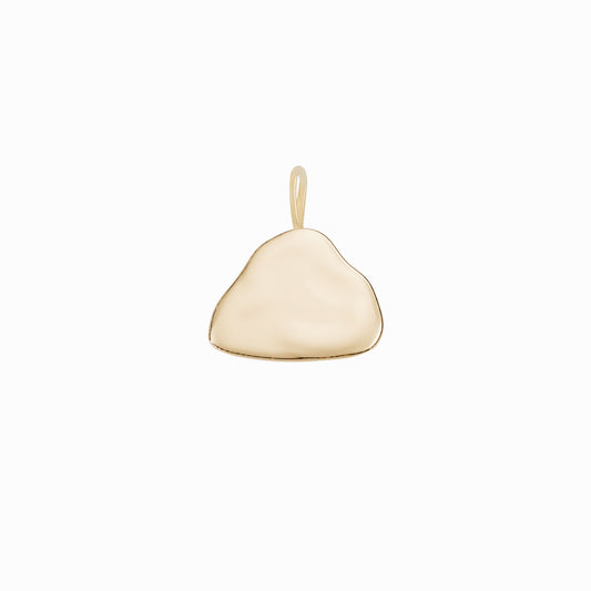 Dol Rock Charm Necklace 14K Solid Gold | The Eternal Ten 십장생 바위 | Ten Symbols of Longevity | BY L’AIMÉ NEW YORK 