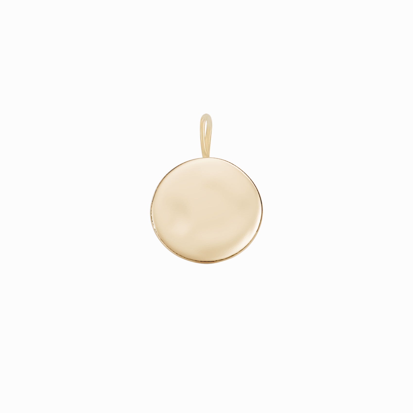 Hae Sun Charm Necklace 14K Solid Gold | The Eternal Ten 해