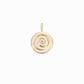 Mul Water Charm Necklace 14K Solid Gold | The Eternal Ten 물 | Ten Symbols of Longevity 십장생 | BY L’AIMÉ NEW YORK 