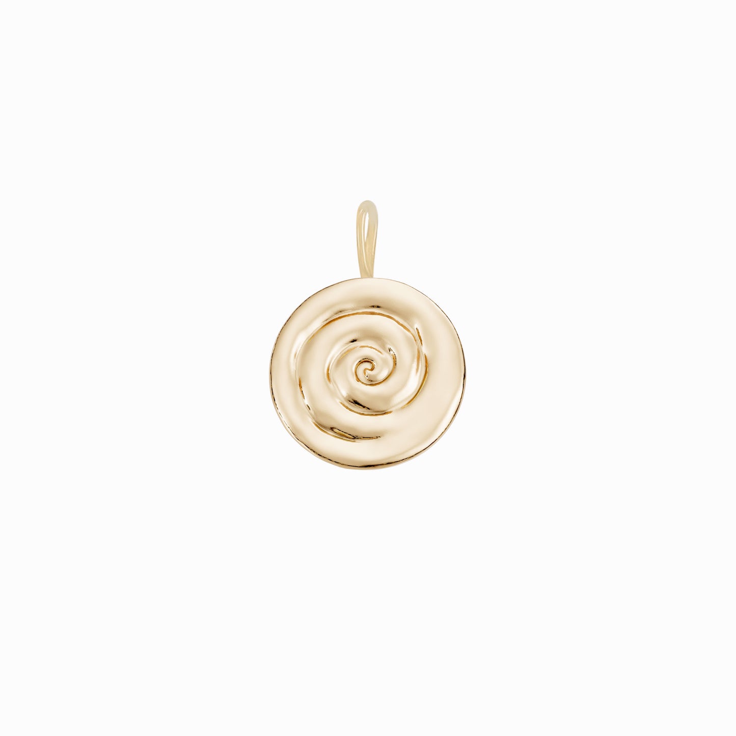 Mul Water Charm Necklace 14K Solid Gold | The Eternal Ten 물 | Ten Symbols of Longevity 십장생 | BY L’AIMÉ NEW YORK 