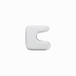 BY L’AIMÉ NEW YORK Puffy Korean Hangul Initial Pendant Sterling Silver  한글 이름 자음 목걸이 팬던트 바이 라이메 뉴욕