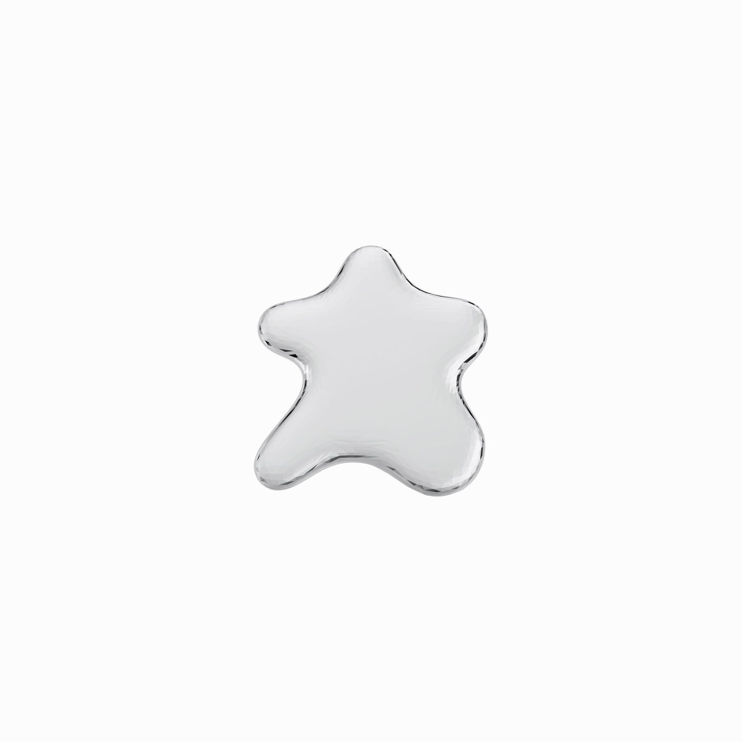 BY L’AIMÉ NEW YORK Puffy Korean Hangul Initial Pendant Sterling Silver  한글 이름 자음 목걸이 팬던트 바이 라이메 뉴욕
