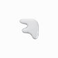 BY L’AIMÉ NEW YORK Puffy Korean Hangul Initial Pendant Sterling Silver  한글 이름 자음 목걸이 팬던트 바이 라이메 뉴욕