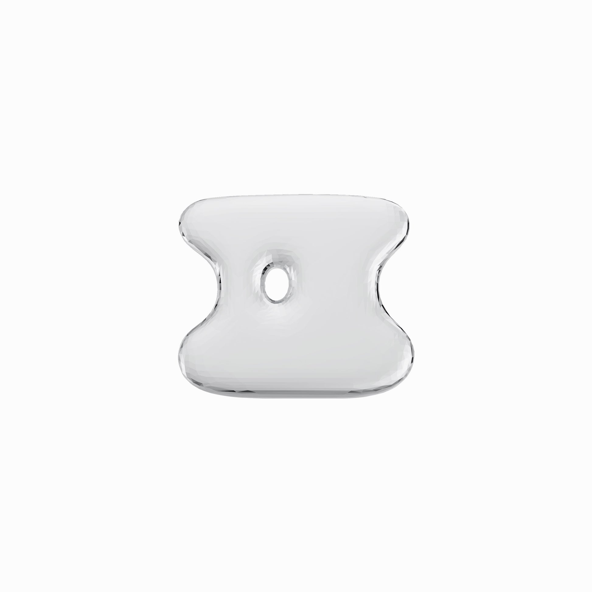 BY L’AIMÉ NEW YORK Puffy Korean Hangul Initial Pendant Sterling Silver  한글 이름 자음 목걸이 팬던트 바이 라이메 뉴욕