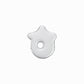 BY L’AIMÉ NEW YORK Puffy Korean Hangul Initial Pendant Sterling Silver  한글 이름 자음 목걸이 팬던트 바이 라이메 뉴욕