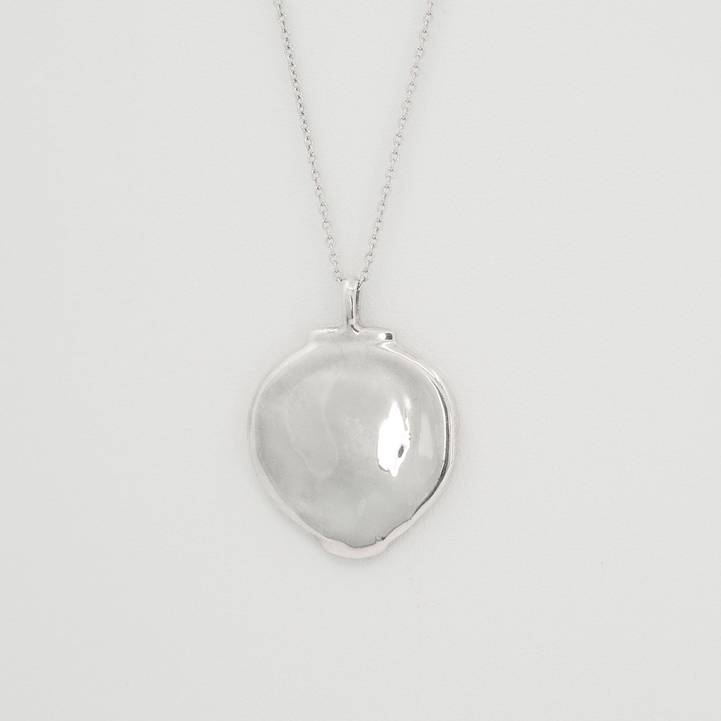 Moon Jar Pendant Sterling Silver