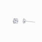 Lab Diamond Round Solitaire Stud Earrings (1 ct. tw.)