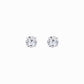 Lab Diamond Round Solitaire Stud Earrings (0.46 ct. tw.)