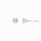 Lab Diamond Round Solitaire Stud Earrings (0.51 ct. tw.)