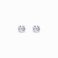 Lab Diamond Round Solitaire Stud Earrings (0.51 ct. tw.)