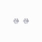 Lab Diamond Round Solitaire Stud Earrings 10K Gold (1.02 ct. tw.)