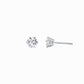 Lab Diamond Round Solitaire Stud Earrings 10K Gold (1.02 ct. tw.)