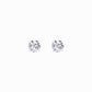 Lab Diamond Round Solitaire Stud Earrings 10K Gold (1.04ct. tw.)