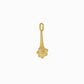 -Dokkaebi Guardian Pendant in Solid Gold Base.