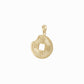 Sangpyeong Tongbo Korean Coin Pendant Necklace 14K Solid Gold