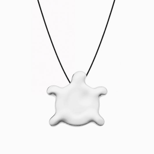 Turtle Ten Symbols of Longevity Pendant Necklace 거북이