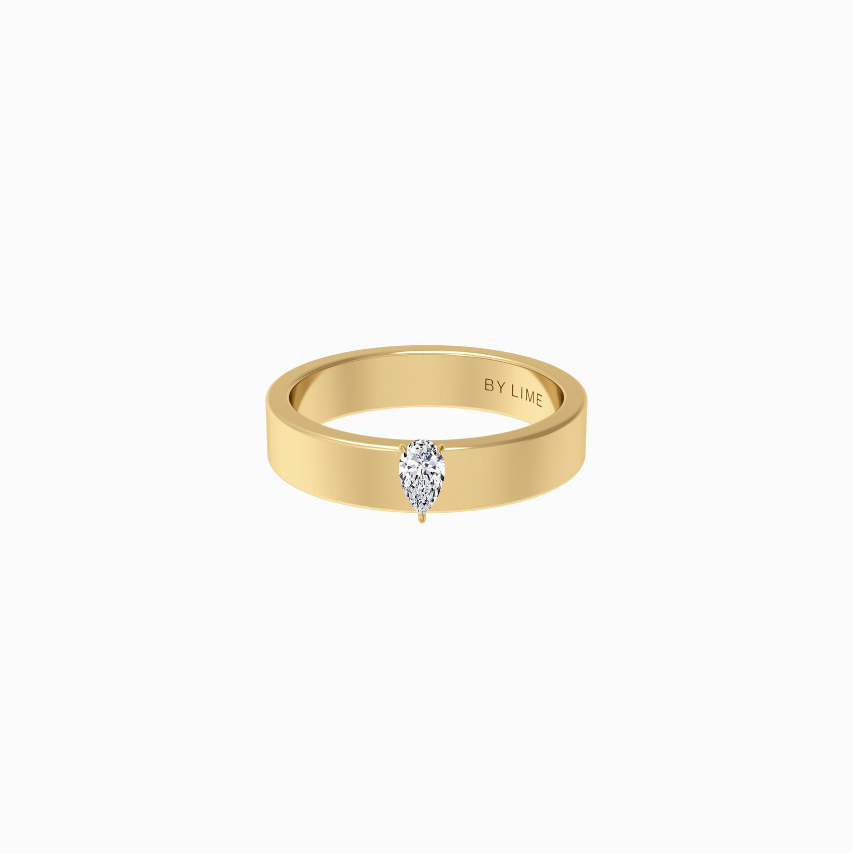 Lozenge Cut Diamonds Ring Gold | MINE