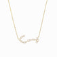 Scorpio Zodiac Constellation Pavé Lab Diamond Pendant 14K Solid Gold
