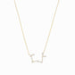 Sagittarius Constellation Pavé Lab Diamond Necklace 14K Solid Gold