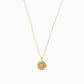 Rose Flower Pendant Necklace 14K Solid Gold