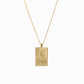 Korean Go-Stop Card Game Ogwang March Pendant Necklace 14K Solid Gold 오광 벚꽃