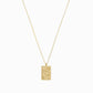 Korean Go-Stop Card Game Ogwang January Pendant Necklace 14K Solid Gold 오광 송학