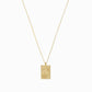Korean Go-Stop Card Game Ogwang November Pendant Necklace 14K Solid Gold 오광 오동