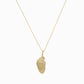 Simjang Heart Pendant Necklace 14K Solid Gold 심장