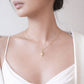 Simjang Heart Pendant Necklace 14K Solid Gold 심장