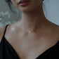 J Initial Letter Necklace 14K Solid Gold